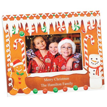 View product details for Personalized Gingerbread Frame