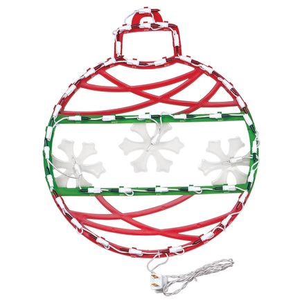 View product details for Lighted Christmas Ornament Window Light