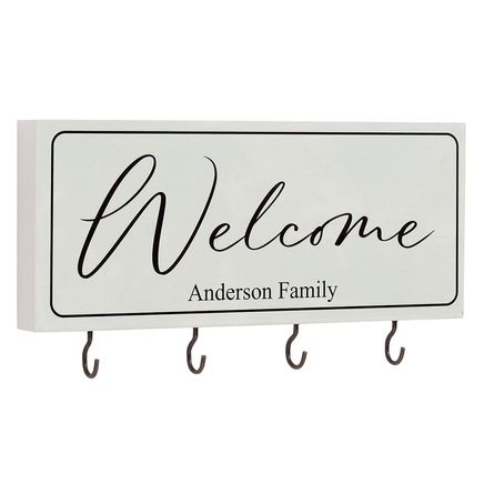 Personalized Welcome Key Holder-378167