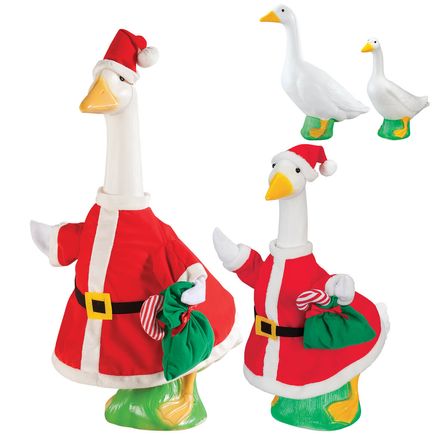 Santa Duo Goose, Baby and Outfits Bundle by Gaggleville®-378173