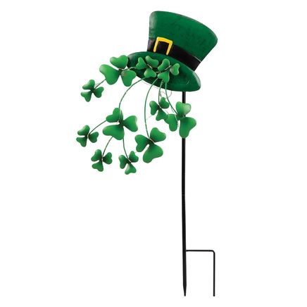 St. Patrick's Day Solar Metal Stake by Fox River™ Creations-378213