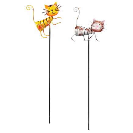 View product details for Metal Animal Stakes by Fox River™ Creations, Set of 2