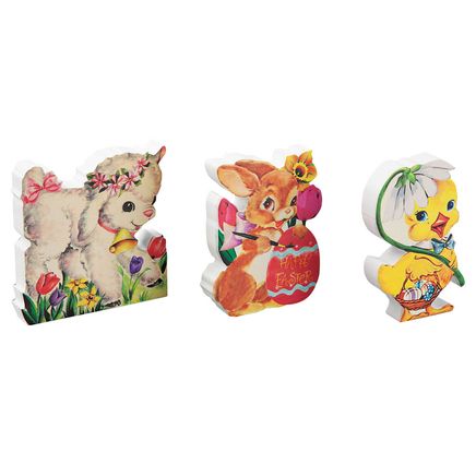 Vintage Easter Tabletop Décor, Set of 3 by Holiday Peak™-378359