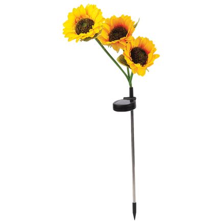 View product details for Solar Sunflower Stake by Fox River™ Creations