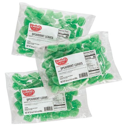 View product details for Spearmint Jelly Leaves, 24 oz., Set of 3