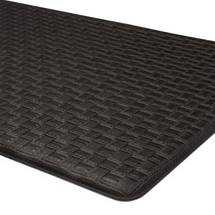 Embossed Leather-Like Anti-Fatigue Mat-378563