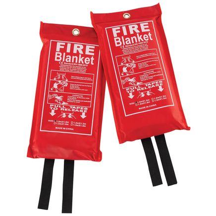 Emergency Fire Blankets, Set of 2-378567