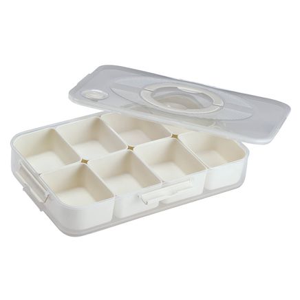 Divided Serving Tray with Lid and Handle By Chef’s Pride™-378699