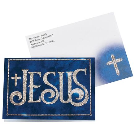 Personalized Light of Life Christmas Cards, Set of 20-378731