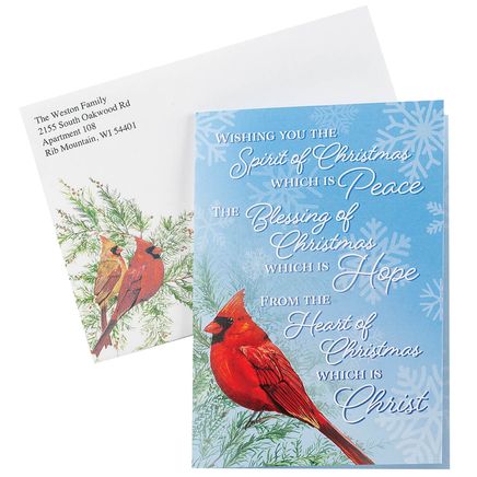 Personalized Spirit of Christmas Cards, Set of 20-378732