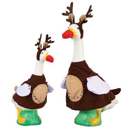 View product details for Gaggleville® Reindeer Small and Large Outfit Bundle