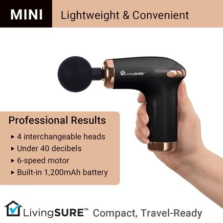 Fascia Massage Gun by LivingSURE™-379013