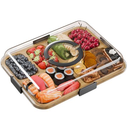 View product details for Charcuterie Board With Lid By Home Marketplace™