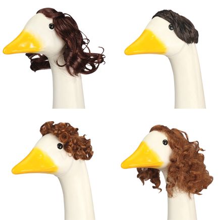 Wigs for Large Goose by Gaggleville®, Set of 4-379395