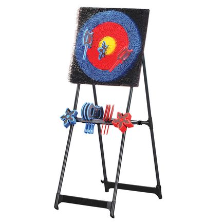 Axe Throwing Bristle Target Set-379416