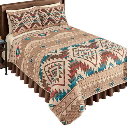 Geometric Aztec Quilt-379566