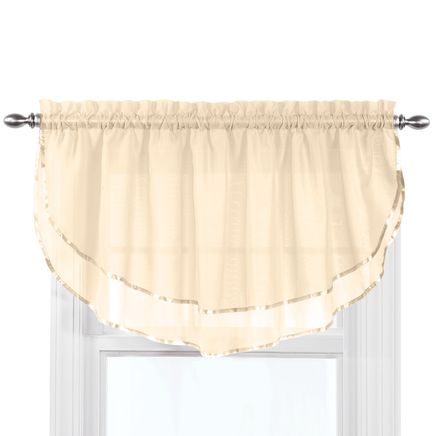 Elegance Sheer Ascot Valance-379570