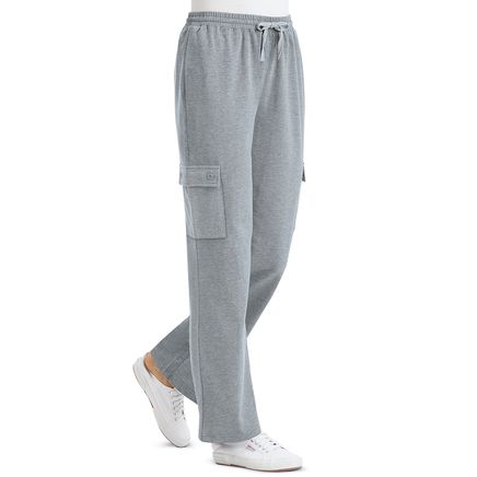 Double Cargo Pocket Drawstring Pants-379714