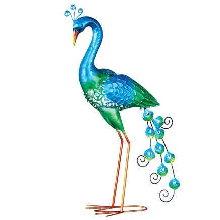 Solar Peacock Lawn Decor-379748