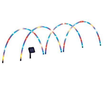 Solar Arches Pathway Lights, Set of 4-379749