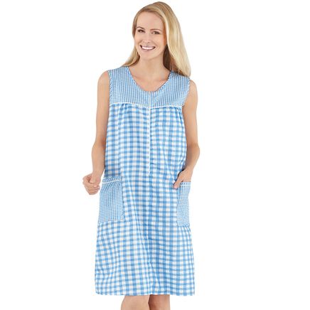 Zip-Front Shift Dress-379760