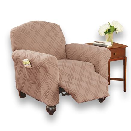 Double Diamond Stretch Furniture Cover-379769