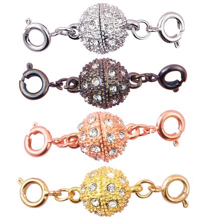 Magnetic Jewelry Clasps, Set of 4-379805