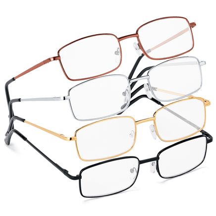 Set of 4 Classic Metal Frame Readers-379806