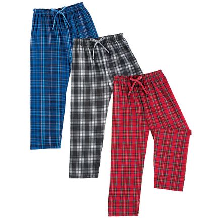 3-Pack Flannel Pants-379945