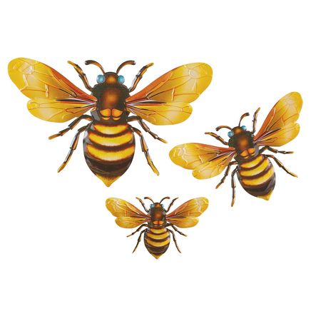 Bee Wall Art, Set of 3-379970