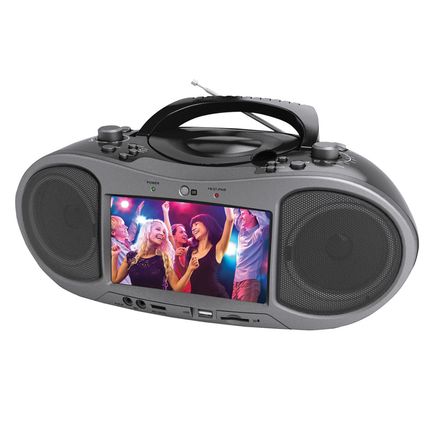 Bluetooth CD and DVD Boombox-379974