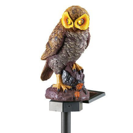 Brown Solar Hooting Owl-379977