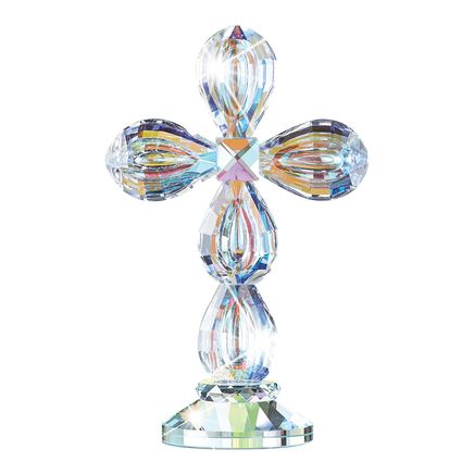 Crystal Tabletop Cross-379998