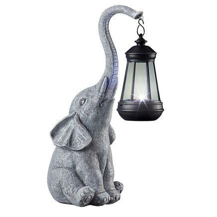 Elephant with Solar Lantern-380001