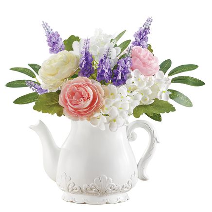 Floral Teapot Arrangement-380014