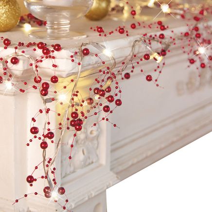 Lighted Beaded Garland-380047