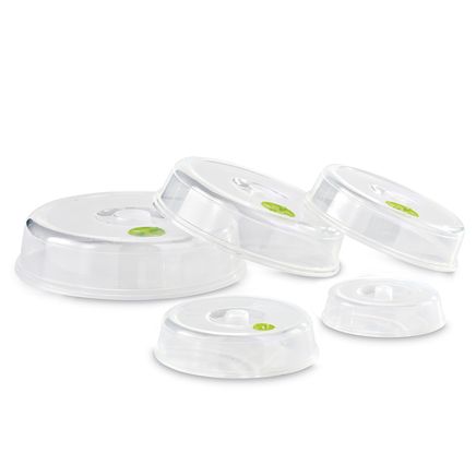 View product details for Microwave Plate Covers, Set of 5