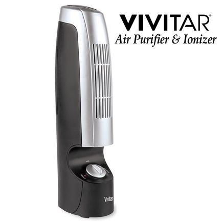 Vivitar Room Air Purifier & Ionizer with Built-In Fan-380124