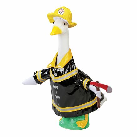 View product details for Firefighter Large Goose Outfit by Gaggleville®