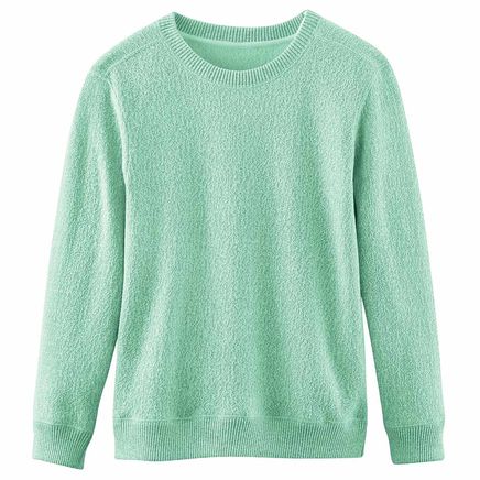 Cozy Heathered Fleece Pullover-380222