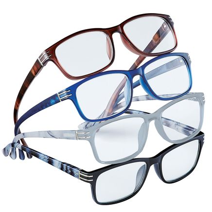 Set of 4 Marbled Color Readers-380232