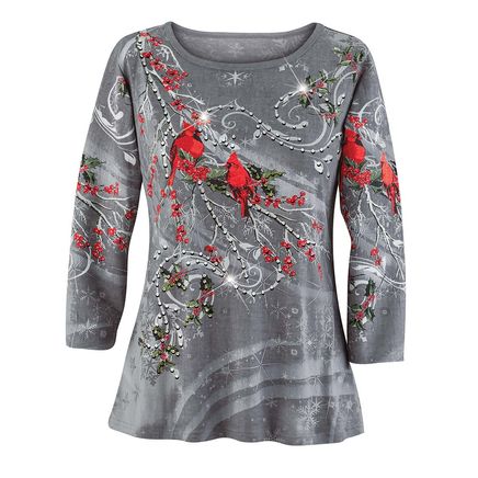 Winter Berry Cardinals Top-380253