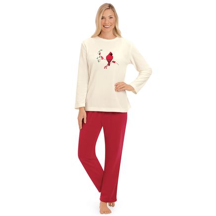 Cardinal Embroidered Lounge Set-380277