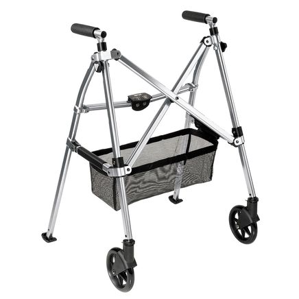 EZ Fold-N-Go Walker With Basket-380280