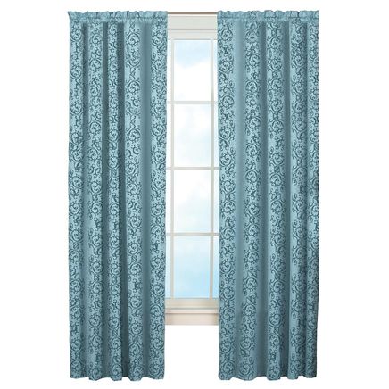 Scroll Insulated Curtain Panel-380284