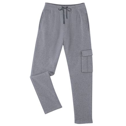 Men's Fleece Cargo Pants-380286