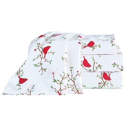 Cardinals On Branches Sheet Set-380289
