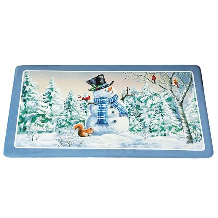 Winter Snowman Anti-Fatigue Mat-380411