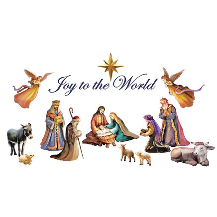 14-Piece Joy To The World Magnet Set-380423