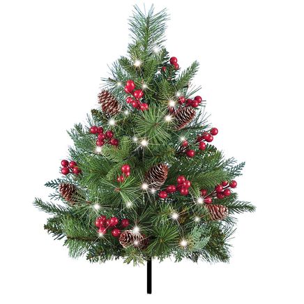 Lighted Pine Tree Stake-380426